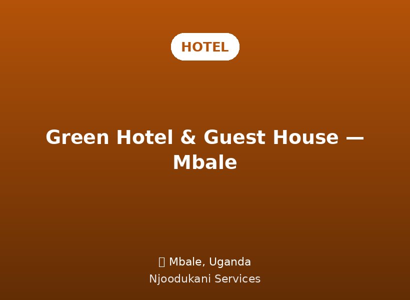 Green Hotel & Guest House — Mbale