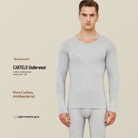 Round Neck Light Heather Gray