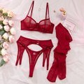 Wine Red Stockings