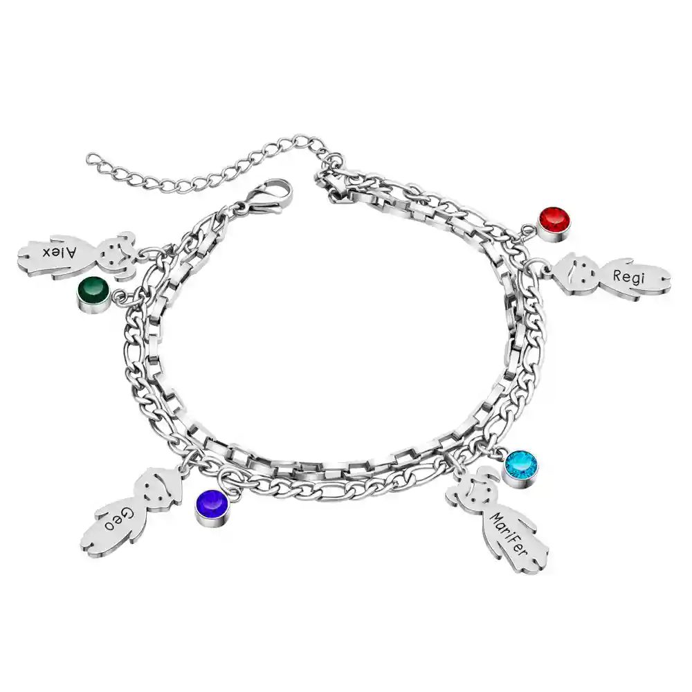 Steel Color-1 Doll 1 Birthstone