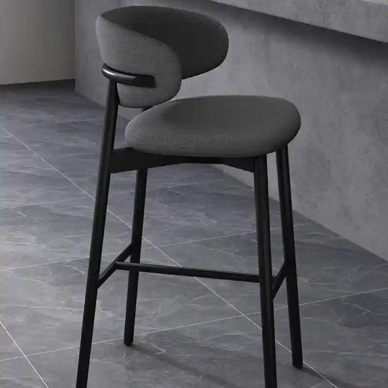 Retro Black Linen