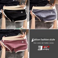 3 Pack Black Blue Purplish Red