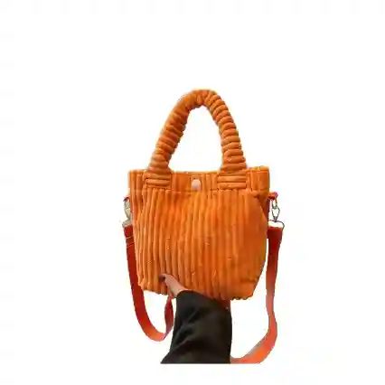 Orange-Monochrome Hand Embroidery