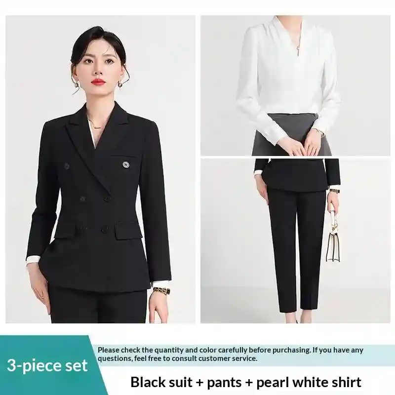 Black-3Xl-Coat Pants And Shirt