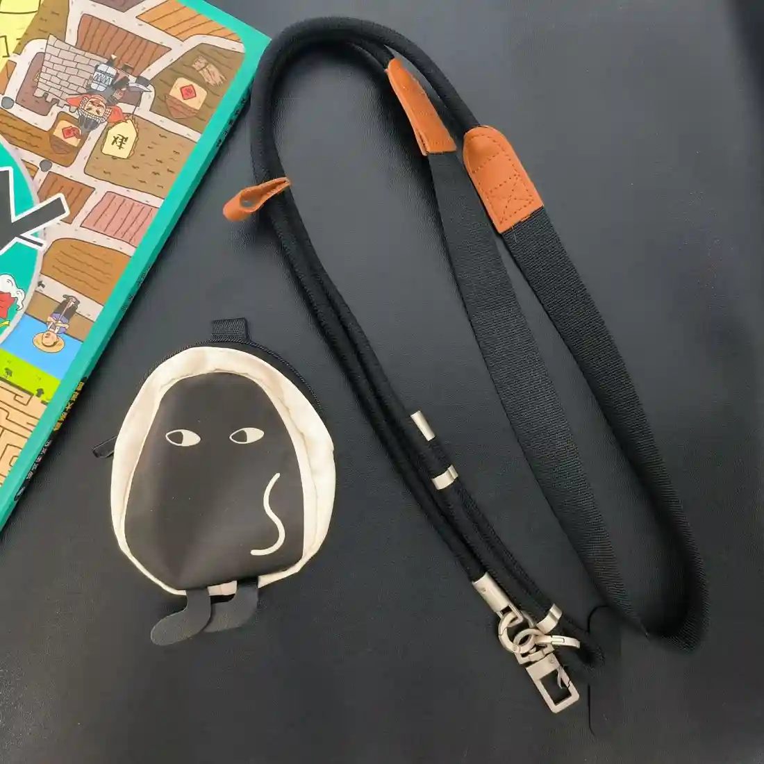 Black-With A Schoolbag
