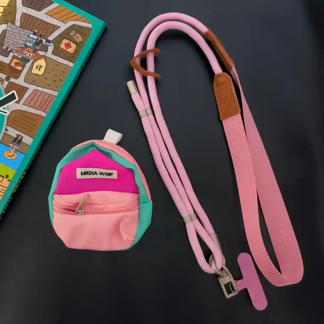 Pink-With A Schoolbag