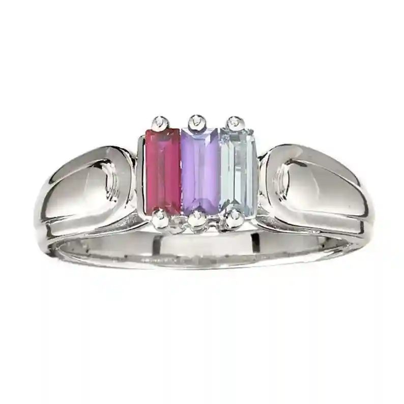 Silver-4Pcs-No 5