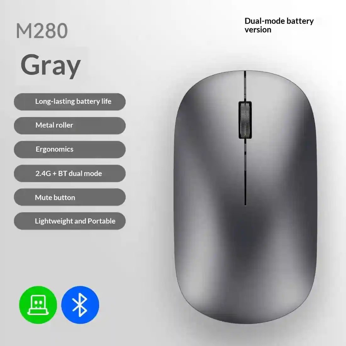 Metallic Gray-Model 4