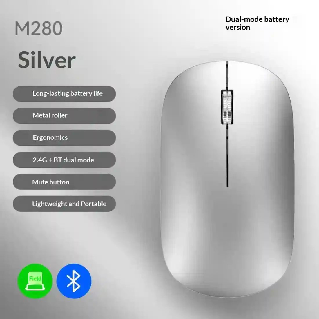 Metallic Silver-Model 4