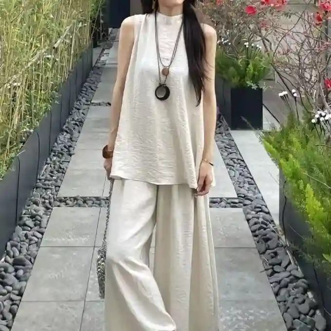 Beige Suit