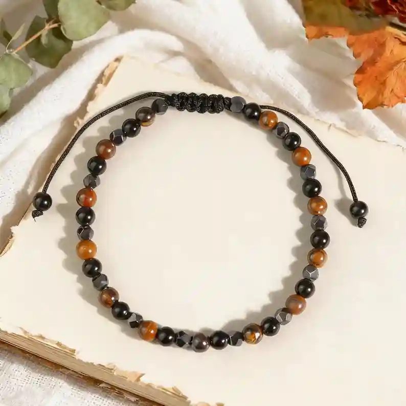 6Mm Round Tigers Eye Beads