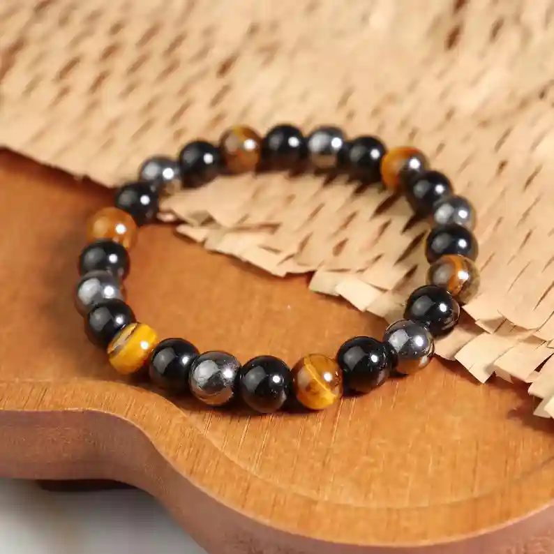 8Mm Round Tigers Eye Beads