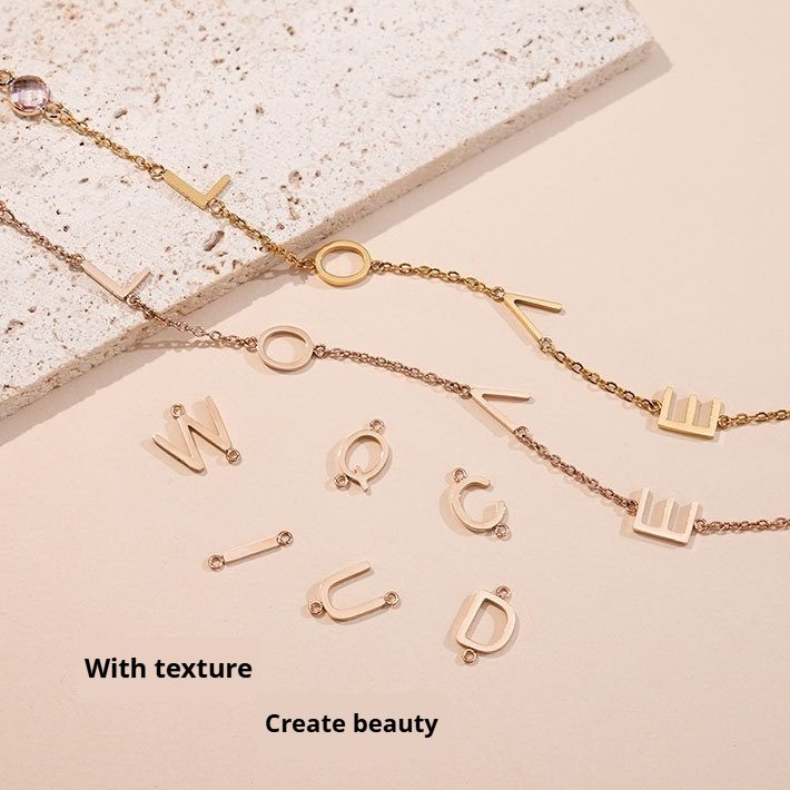 Cross Border New Product 26 Letter Bracelet For Female Niche