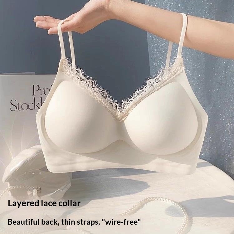 Womens Thin-strap Summer Bra Lightweight Camisole Style For Summer