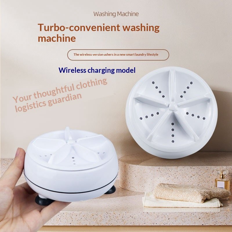 Chargeable Ultrasonic Foldable Mini Washing Machine For Socks And Underwear