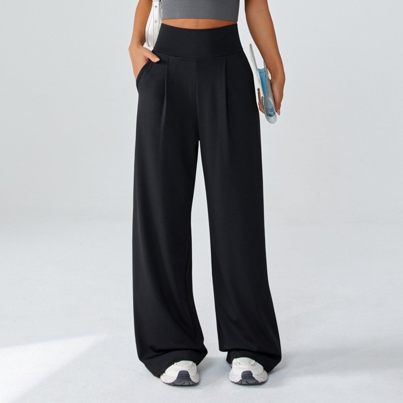 Fitness Yoga Pants Tummy-control Figure-flattering Slimming Athletic Long Pants