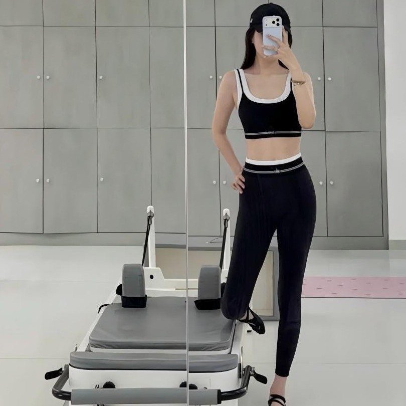 Yoga Fake Two Pieces Fitness Suit Women