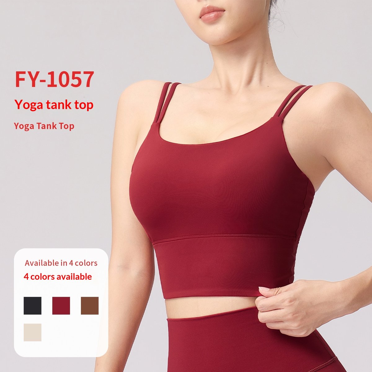 Sports Bra With Thin Shoulder Straps