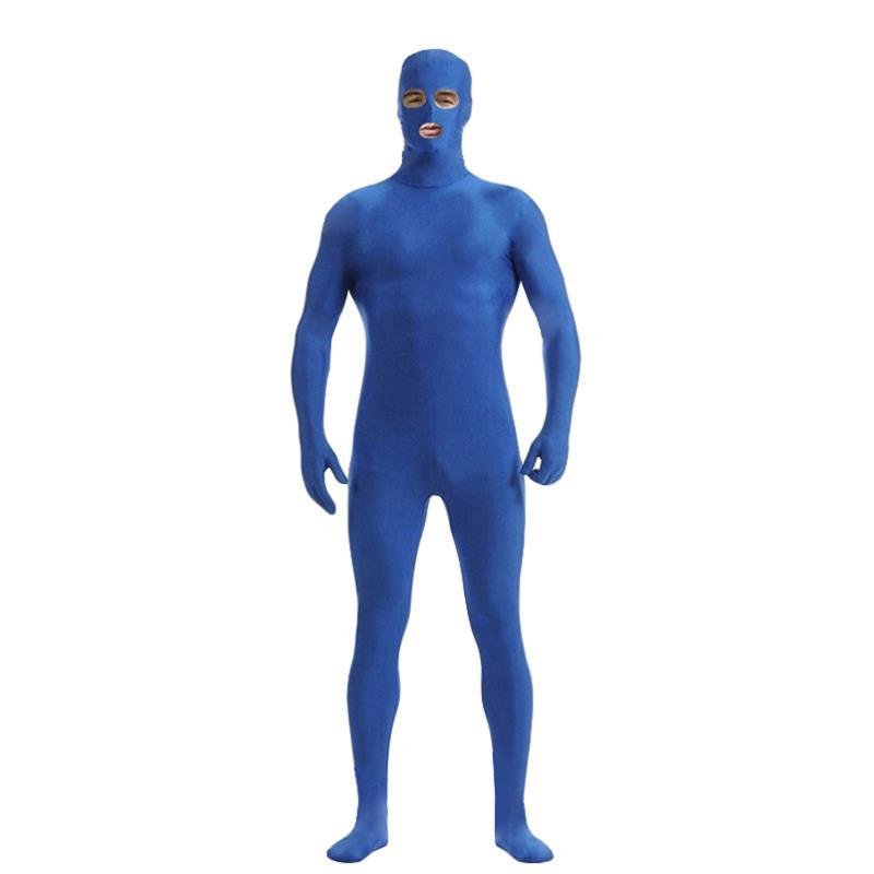 Full-body Bodysuit With Eye Openings Solid Color