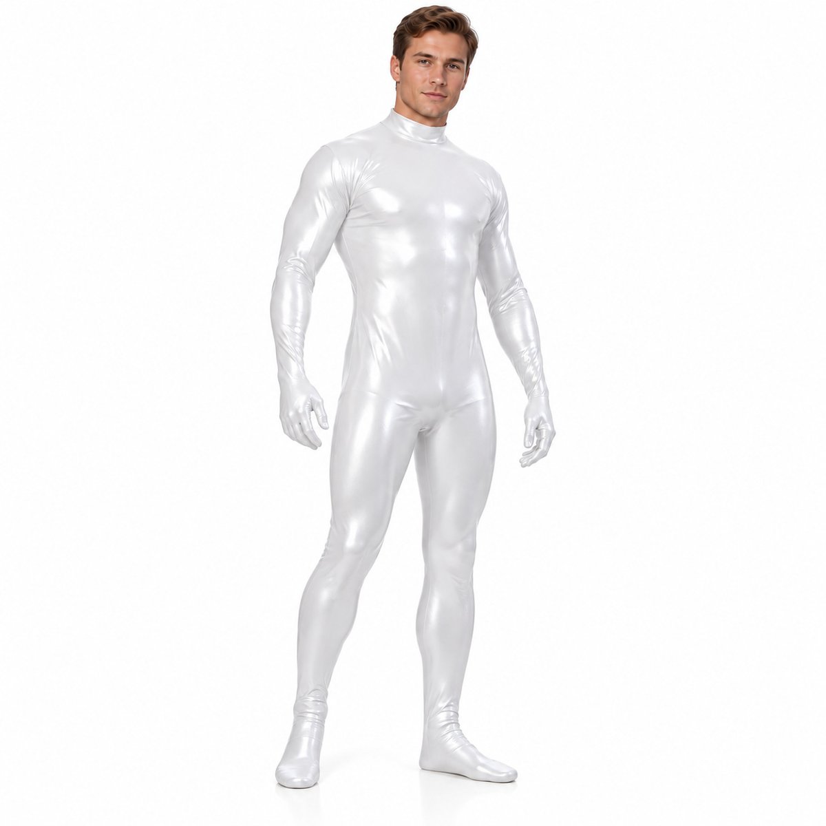 Glue-coated Bodysuit Stage Costume Mens