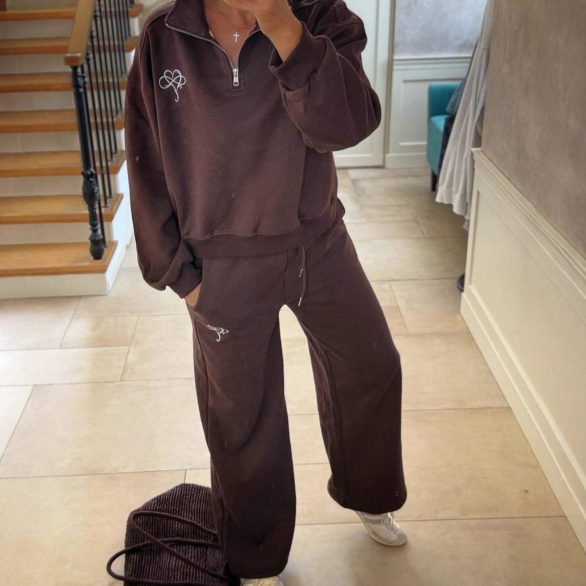 Two-piece Pullover With Pantyhose