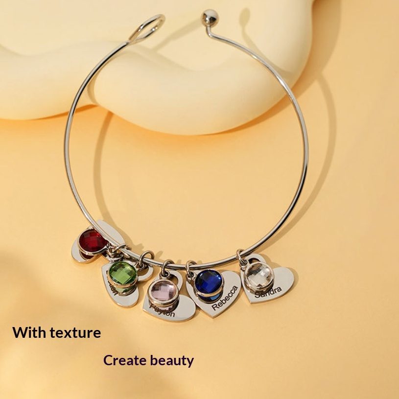 Stainless Steel Bracelet Customized In Multiple Colors