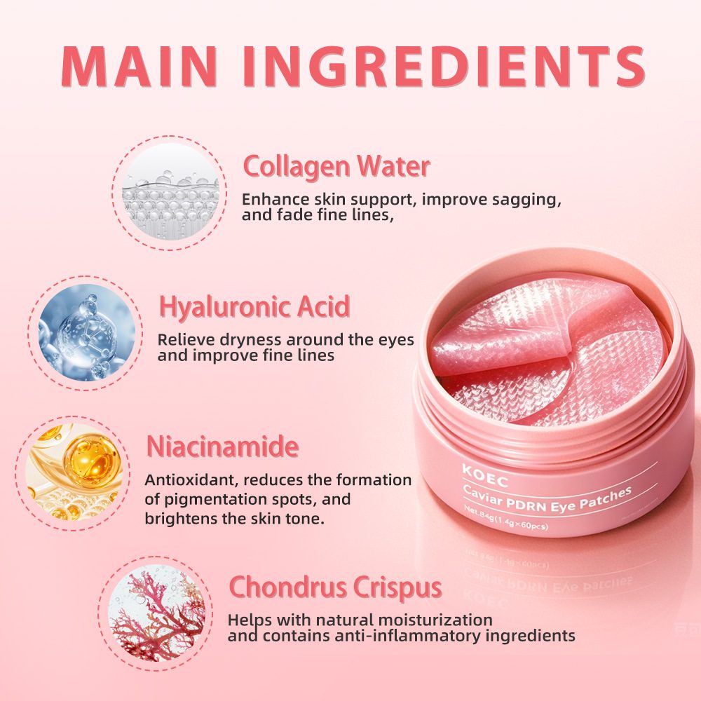 Collagen Polypeptide Texture Eye Mask Patch