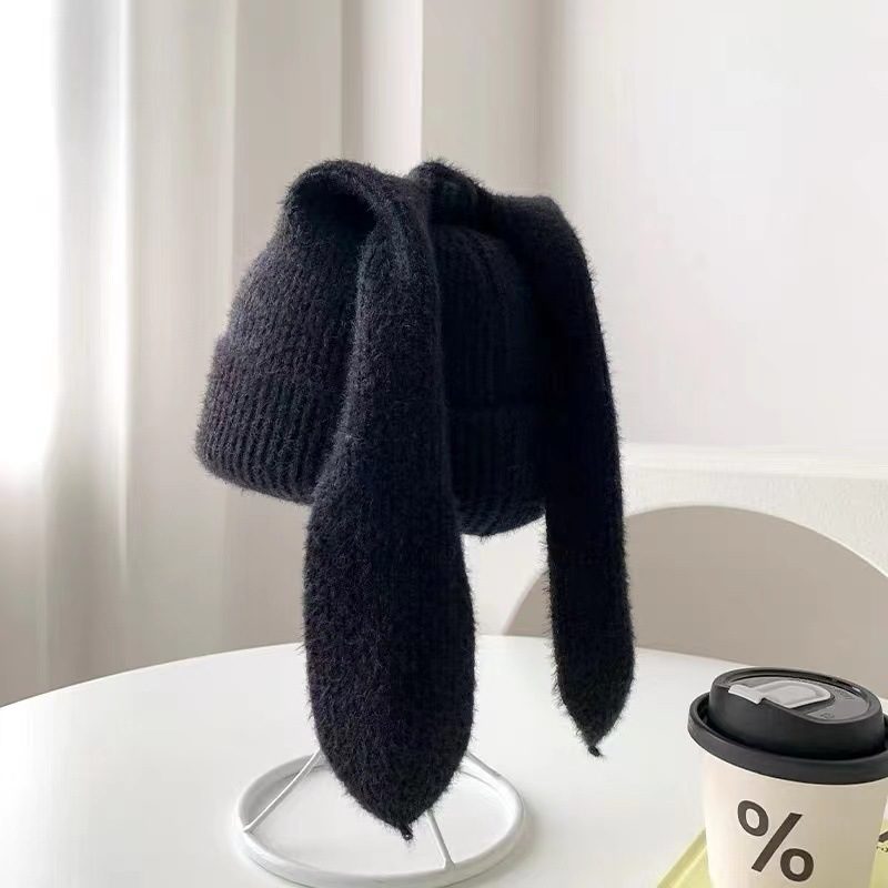 Cute Skin-friendly Soft Faux Mink Fur Beanie