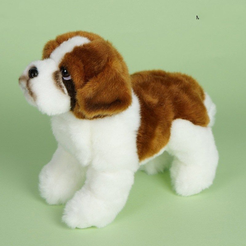 Saint Bernard Dog Doll For Children And Girls