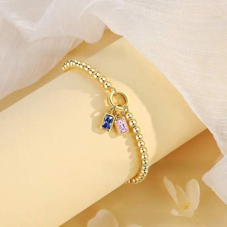 Customized Birthstone Zircon Bracelet For Women