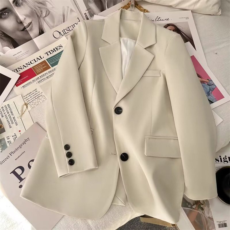 Casual Eye-catching Trendy White Womens Suit