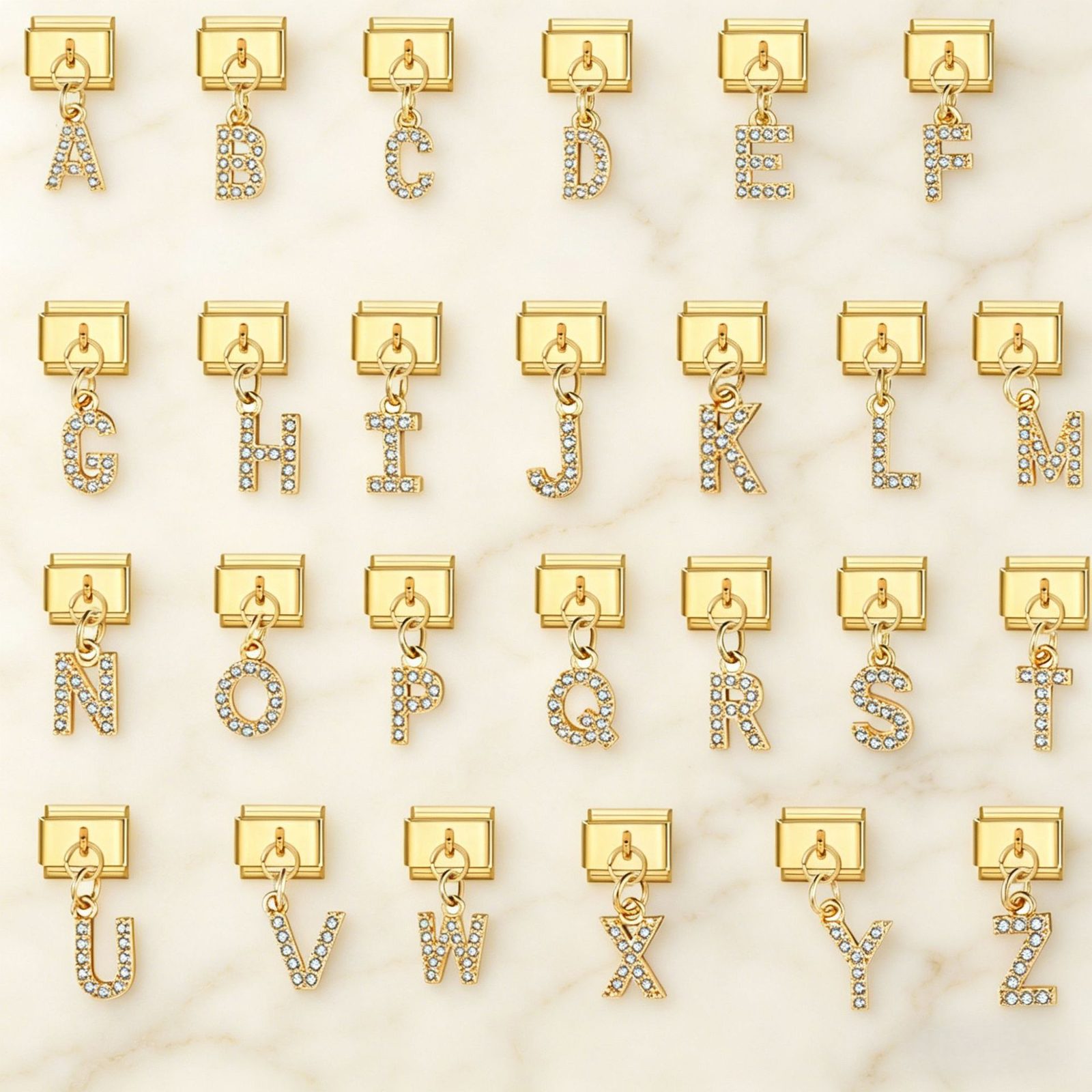 DIY Alphabet Module Bracelet Accessories Jewelry