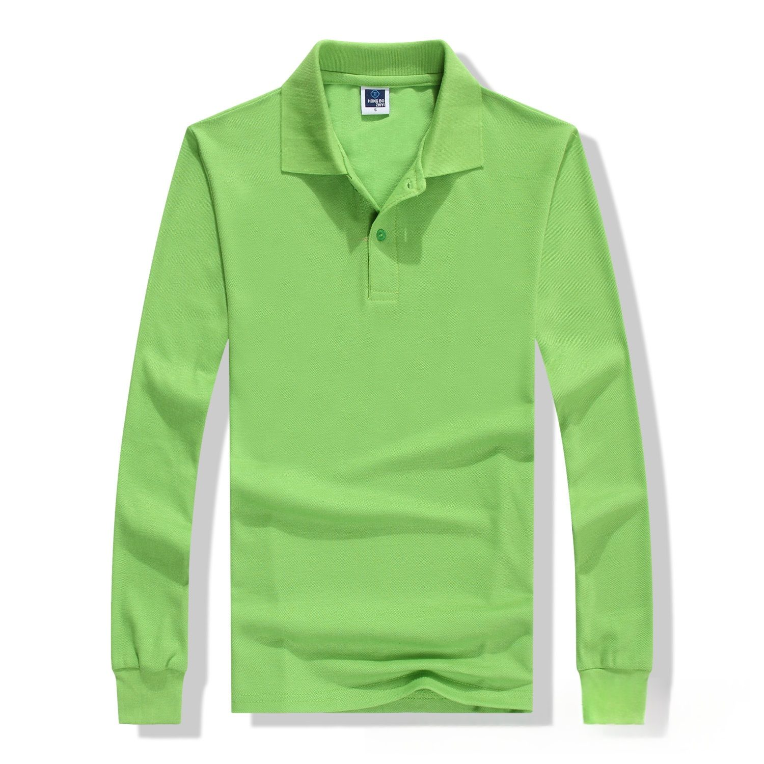 Crew-neck Collared Mens Advertising Shirt