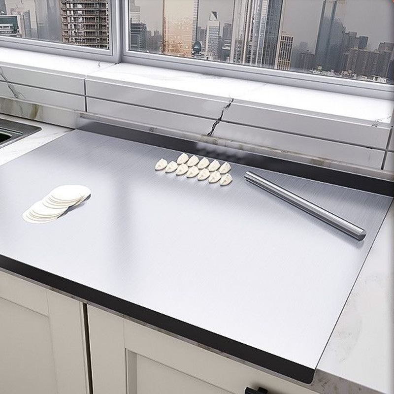 Stainless Steel Thickened Double-sided Rolling And Kneading Board