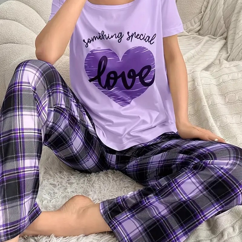 Womens Long Sleeve Longpants Pajama Set