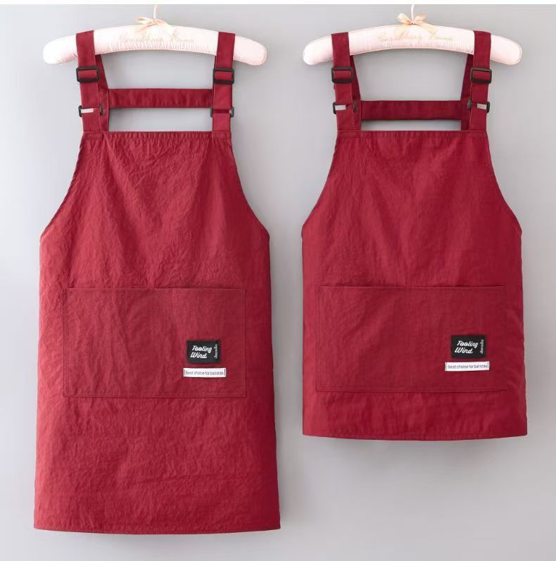 Household Kitchen Waterproof Stain-resistant And Oil-proof Apron