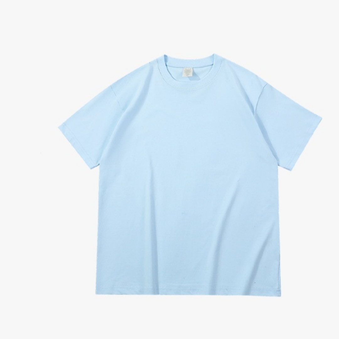 Large Size Multicolor Round Neck T-shirt