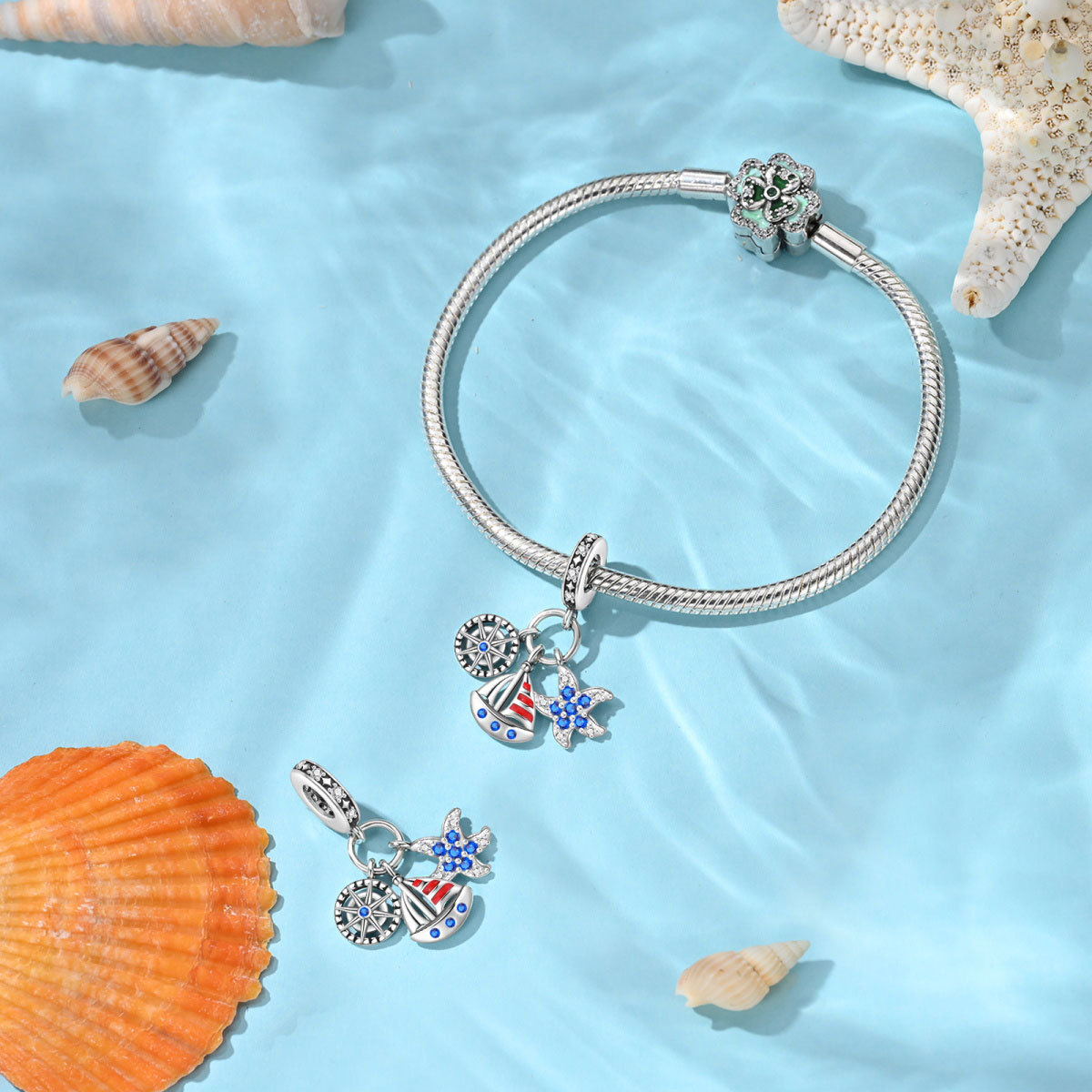 Resort-style DIY Pendant Bracelet Accessory