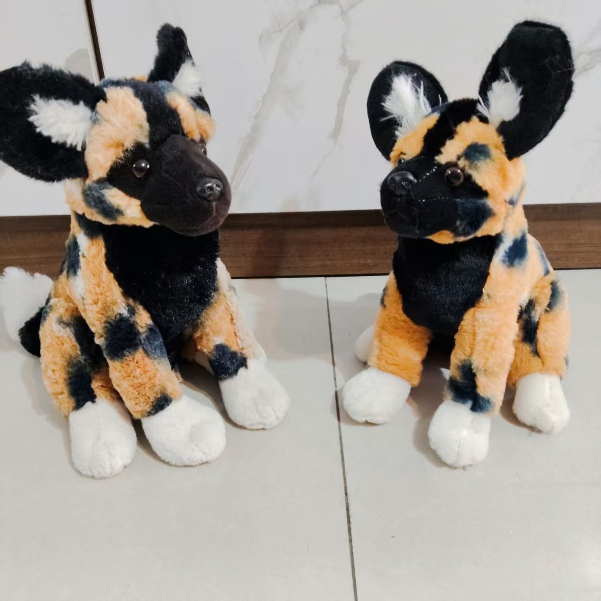 Standing Forest Animal Doll Hunting Dog Plush Toy