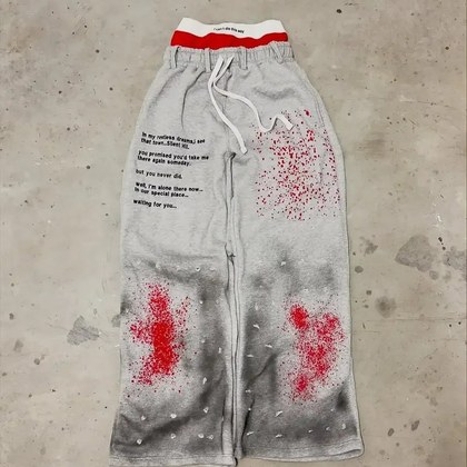 New Stylish Casual Wide-leg Mens Pants