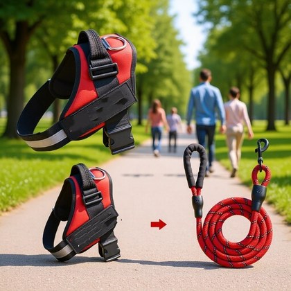 Pet Leash Vest-style Dog Harness