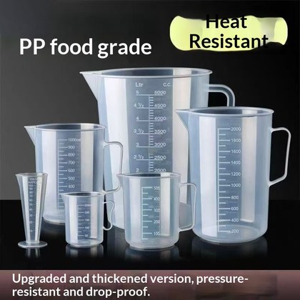 Measuring Cup With Graduations Kitchen Plastic Measuring Jug