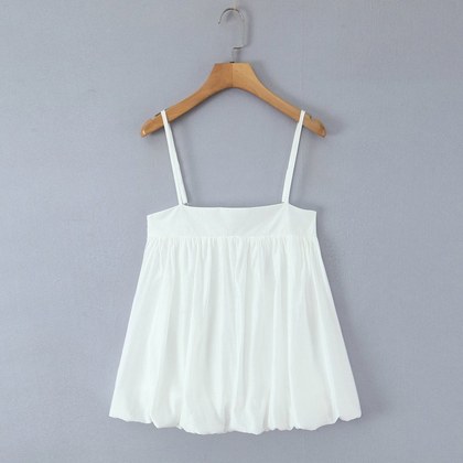 New Ethereal-style Off-shoulder Strap Dress For Vacation
