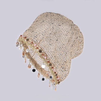 Hollowed-toe Womens Springsummer Breathable Mesh Handmade Beanie