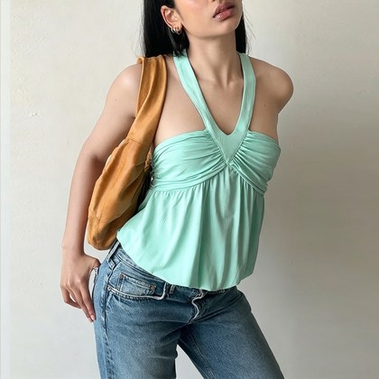 Summer New Off-shoulder Halter Bandeau Backless Alluring Camisole Top For Women