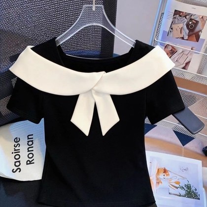 Affordable Luxury Versatile Short-sleeve T-shirt Top