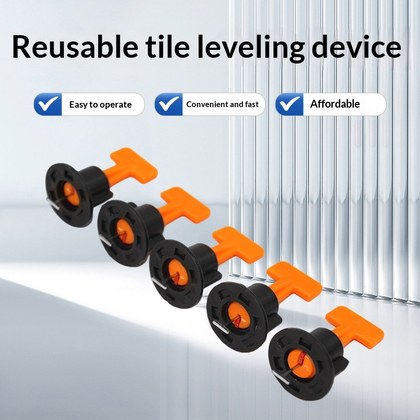 Reusable Thickened Tile Leveling Device