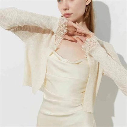 Bamboo-structured Long-sleeve Sun-protection Top