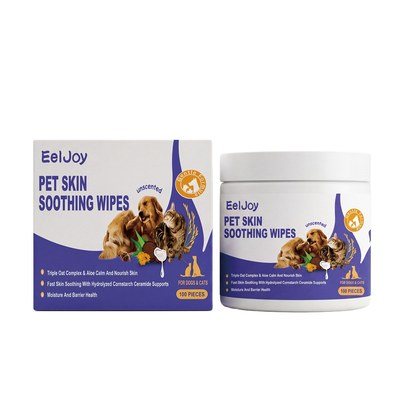 Pet Skin Soothing Wipes