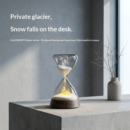 Holiday Atmosphere Lamp Hourglass Lamp Ornament